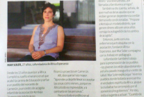 África Esperanza en La Vanguardia
