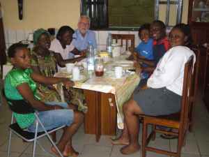 Comida con educadores Kentaja